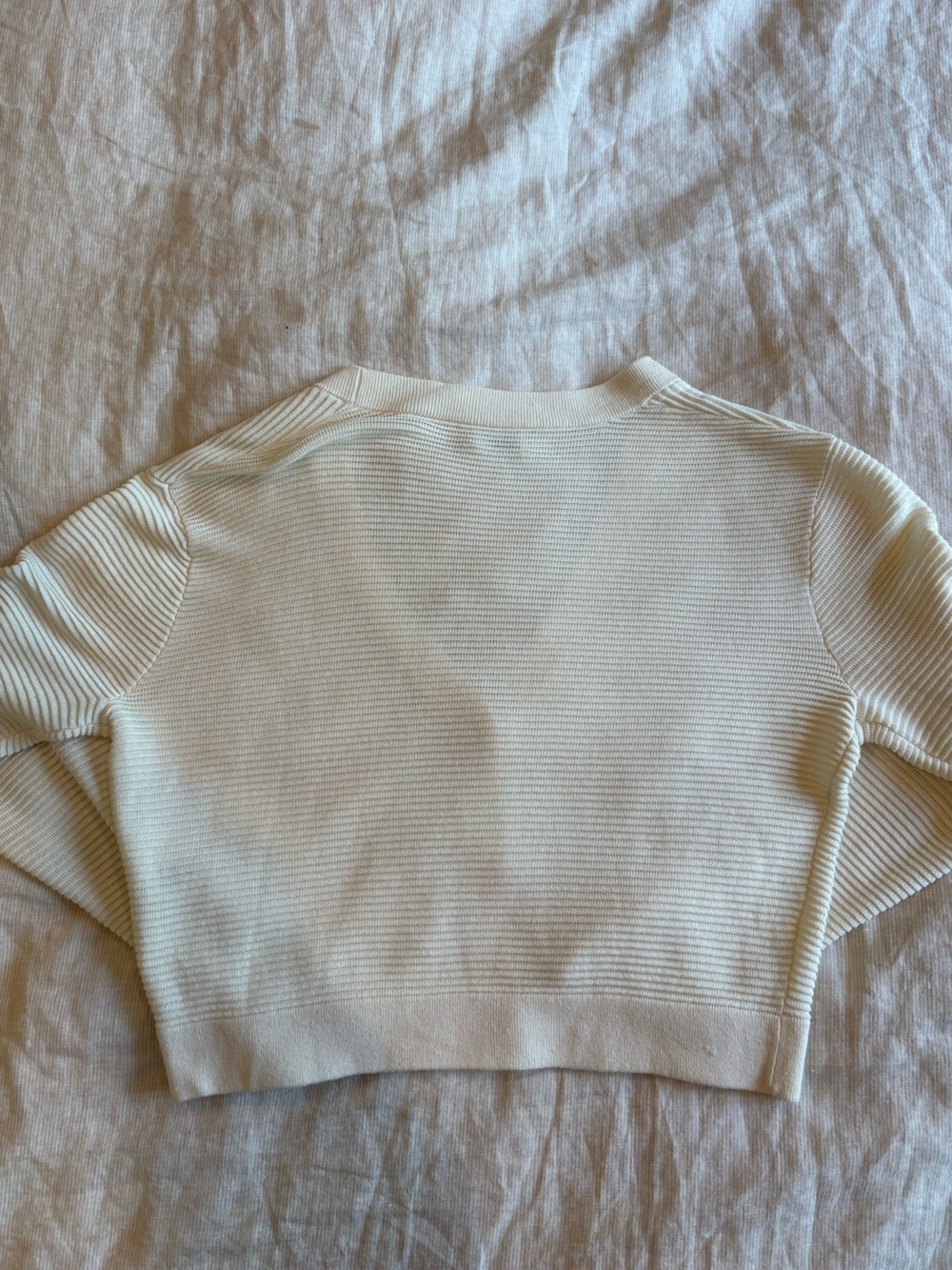 Wilfred Ivory Textured Knit Cardigan - Picture 2 of 4